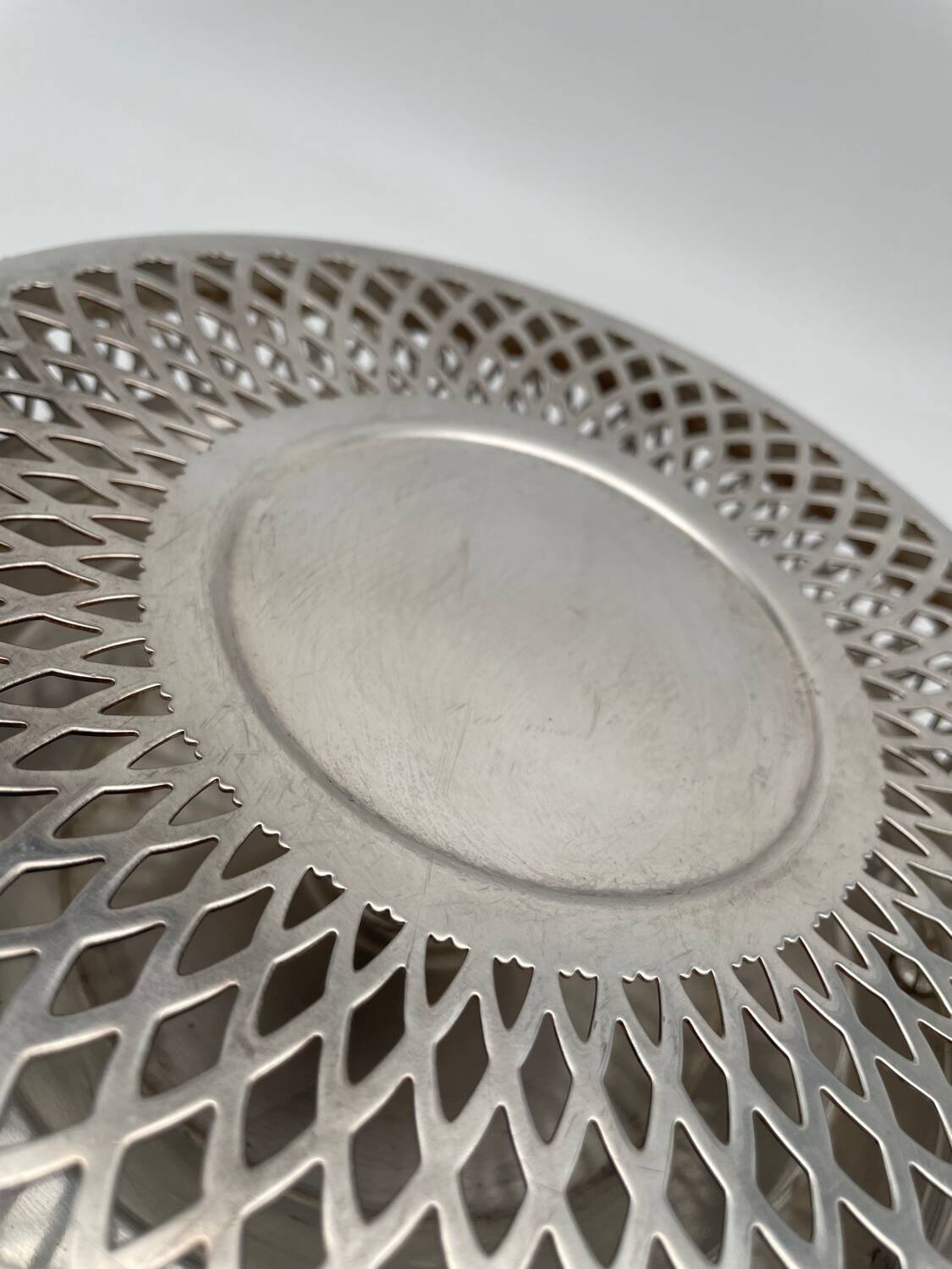 Chauffe plat Christofle model Gallia en métal argenté
