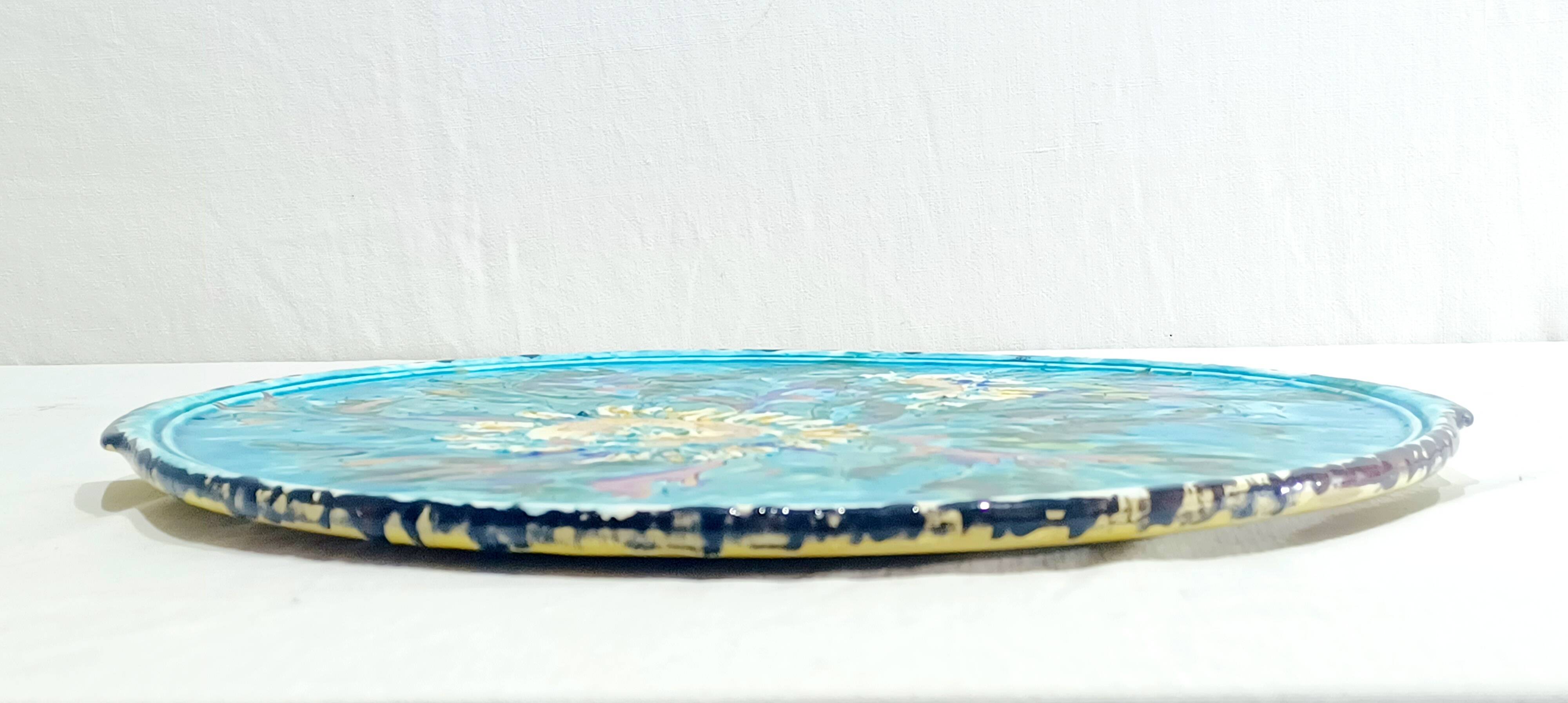 M. Saturnino – Round ceramic dish