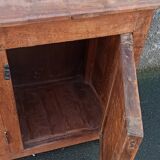 Antique wooden sideboard with 4 doors