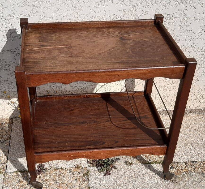 Very beautiful very old wooden bar sideboard.