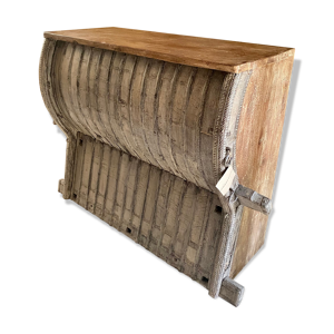 Meuble bar en bois recyclé