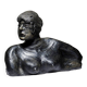Bust of a woman, ceramic, 20th century, artistic craftsmanship to be identified