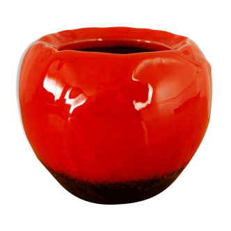 "Coquelicot" ball vase