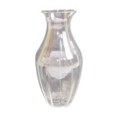 Vase cristal 12 facettes vintage