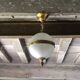 Vintage pendant light, frosted glass ball pendant light, ceiling lamp, chandelier