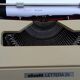 Olivetti lettera 25 typewriter, 1970s, with its carrying case