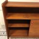 Library, buffet sliding doors, 50's