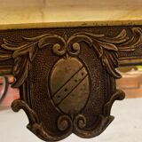 Onyx and bronze table