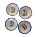 4 plates St Clement 19th-century
