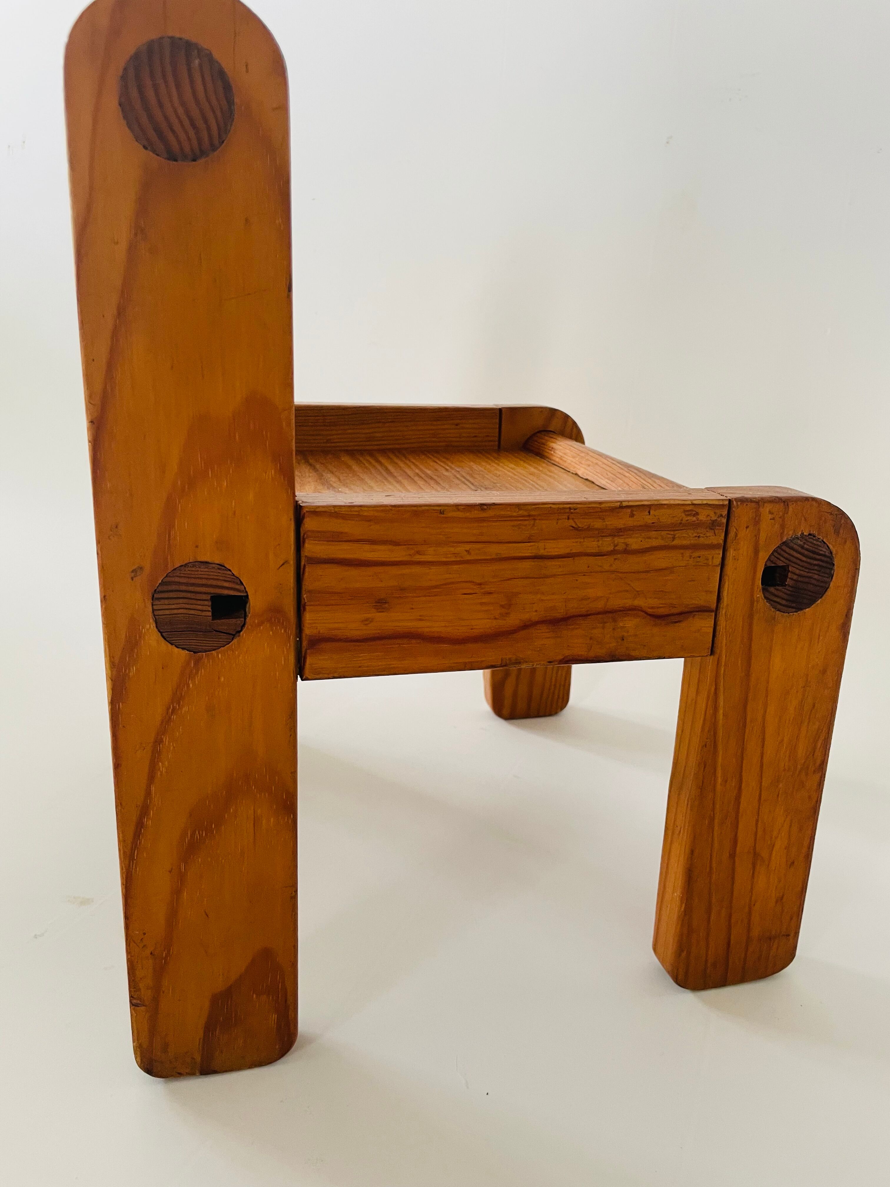 Child chair Brutalist habitat