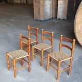 Set of 4 chairs 1970