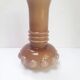 Beige opaline vase Swedish Orrefors