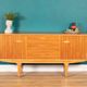 Walnut Retro 1960s Medium Jentique Mid Century Sideboard