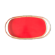 Red and golden tray