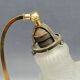 20th century glass and metal table lamp, Austria-Hungary, 1890s