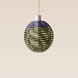 Woven ball suspension on metal structure / D 25cm
