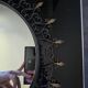 Authentic Sun Mirror Chaty Vallauris – Wrought Iron – 1950s/60s Era