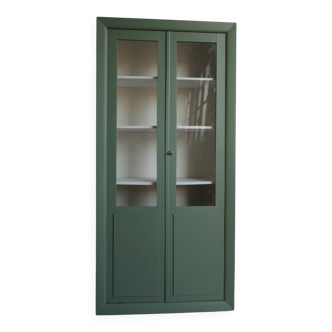 Renovated old window display