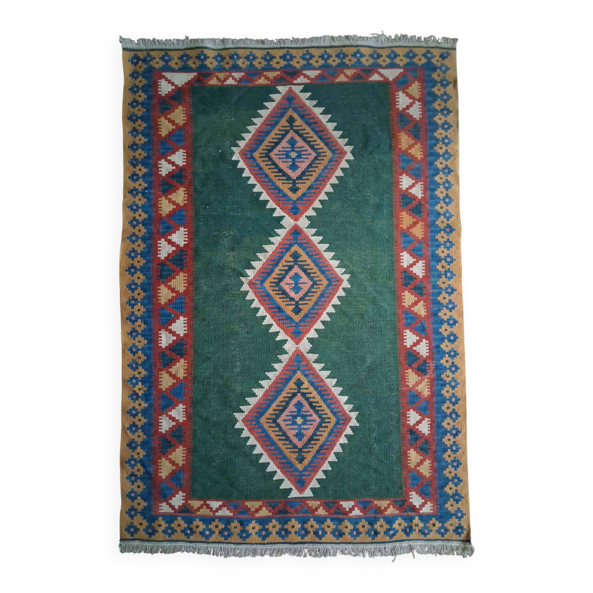 Handmade Persian Qashqai rug 175x120cm