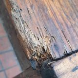 Farm table and pair of benches