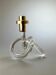 Pretzel candlestick by Dorothy Thorpe in lucite, circa 1970s