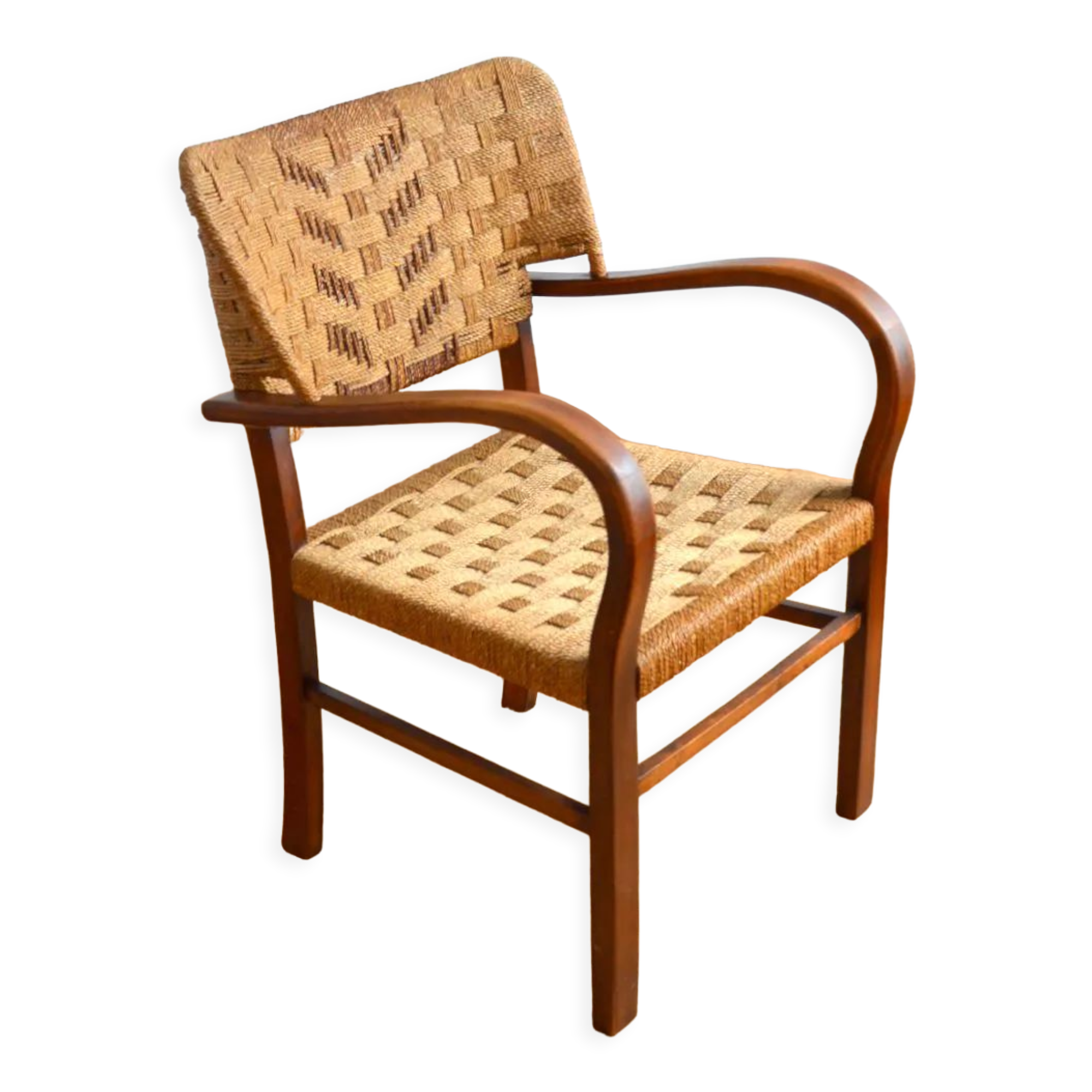 Bauhaus armchair by Erich Dieckmann art deco 1920 / 1930s