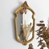 Vintage gold mirror