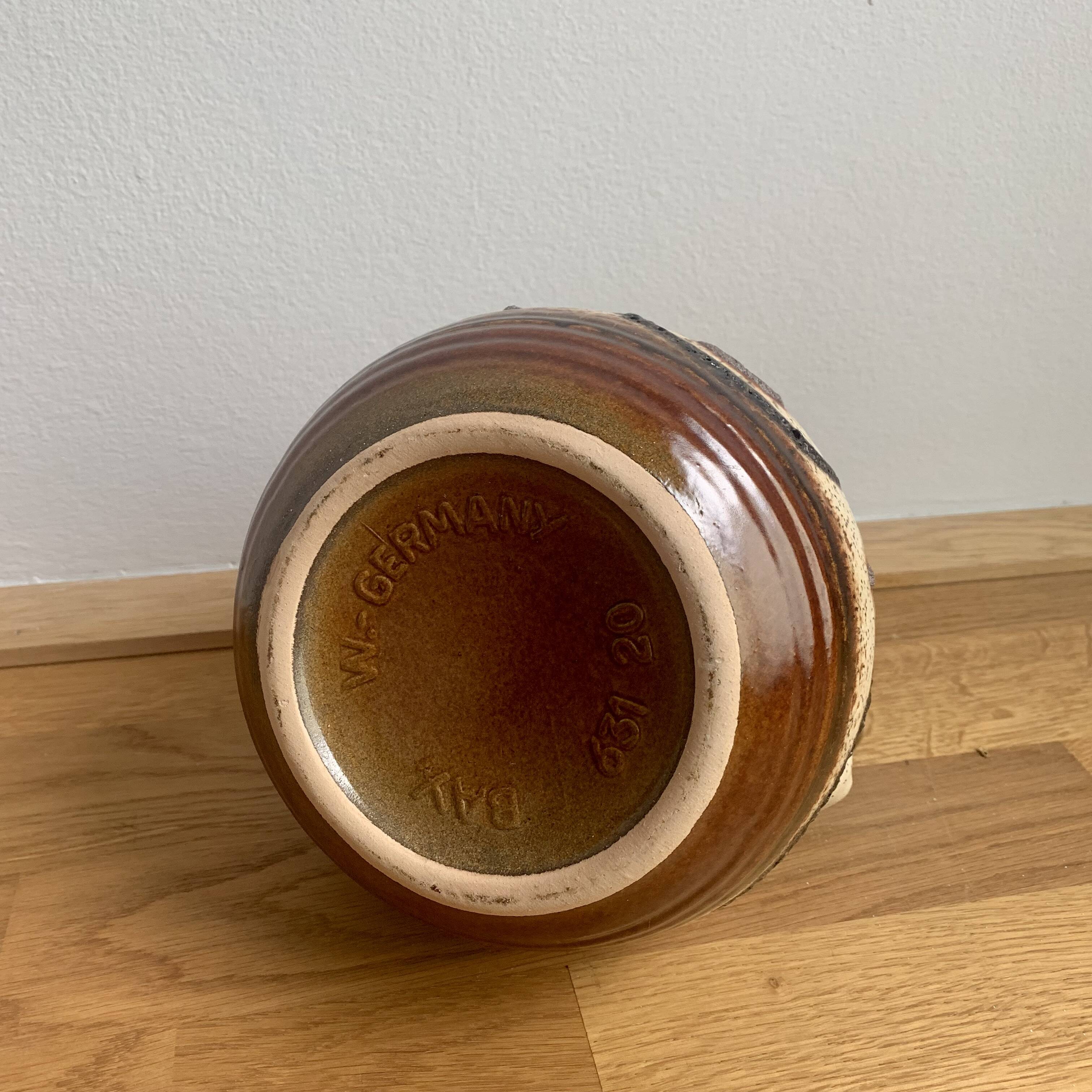West Germany Pottery Vase, 1970s