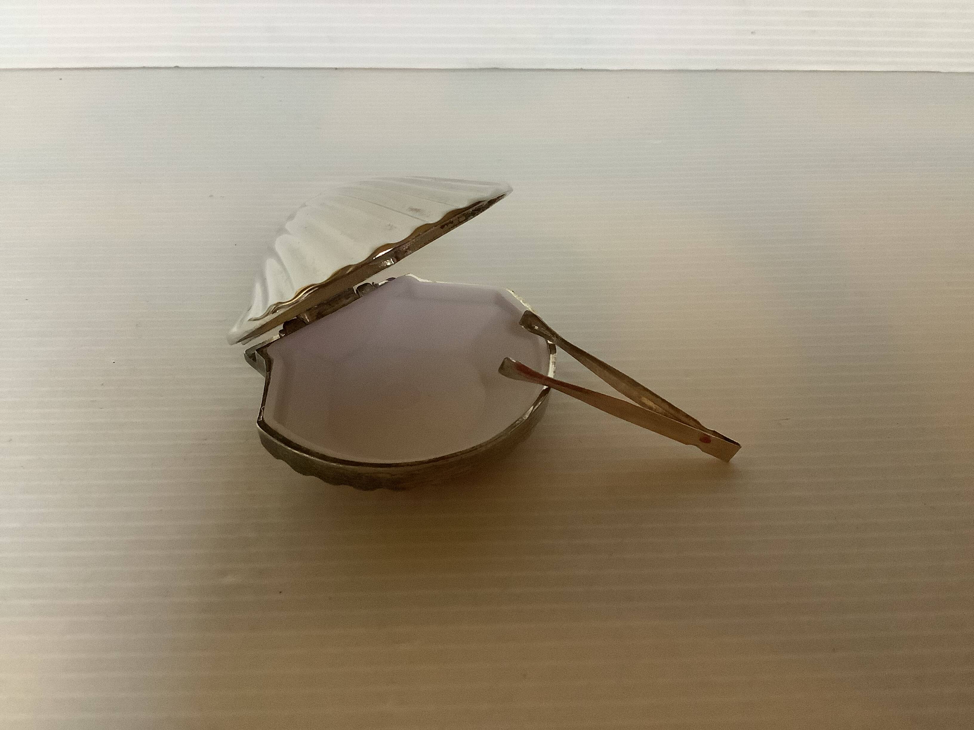 Mini sugar bowl scallop sugar sweetener