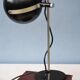 Mid Century Lamp Halo Leuchte Ball Eye - Space Age Black  - Germany Made