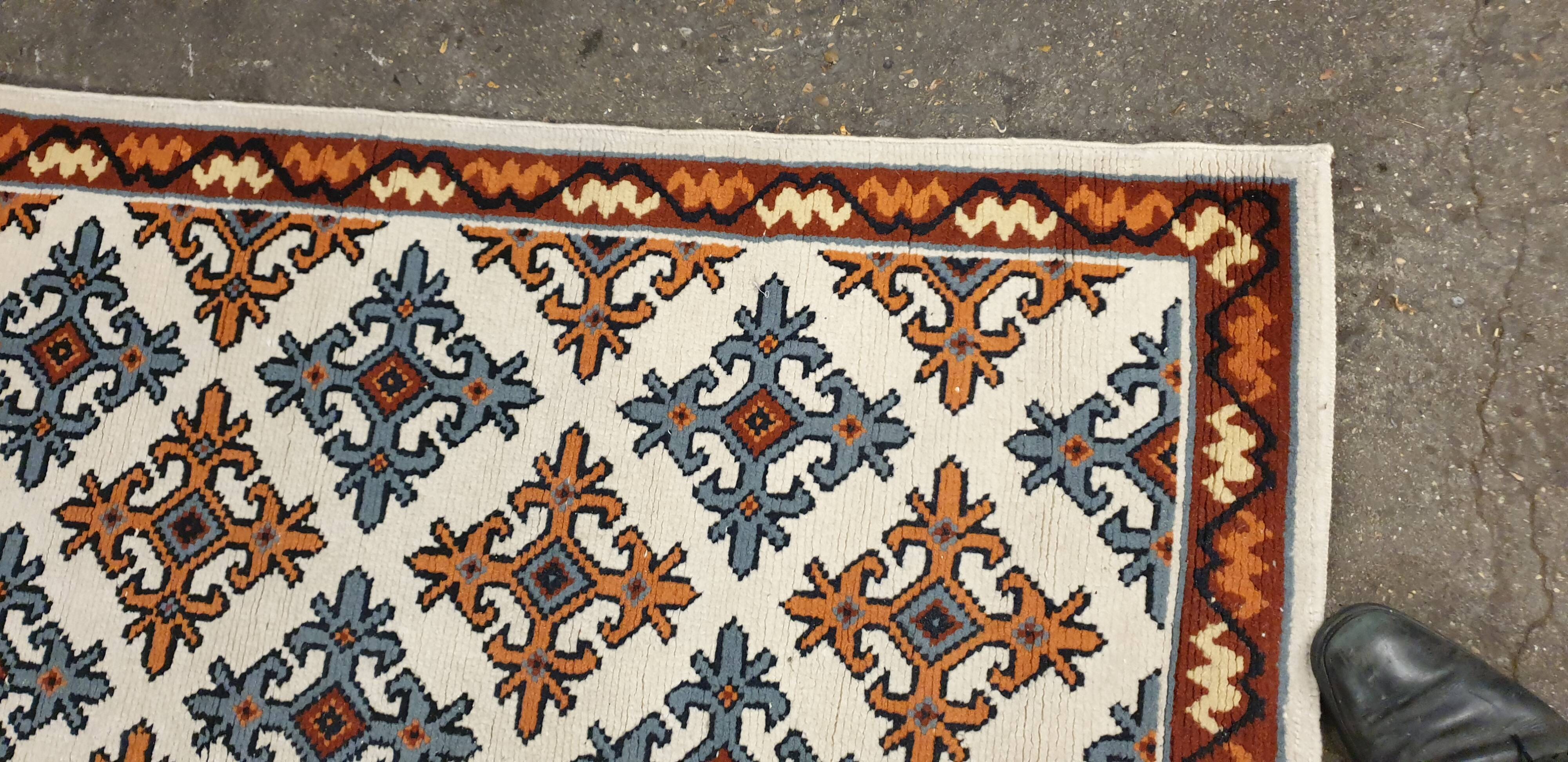 Anatolian oriental wool velvet rug