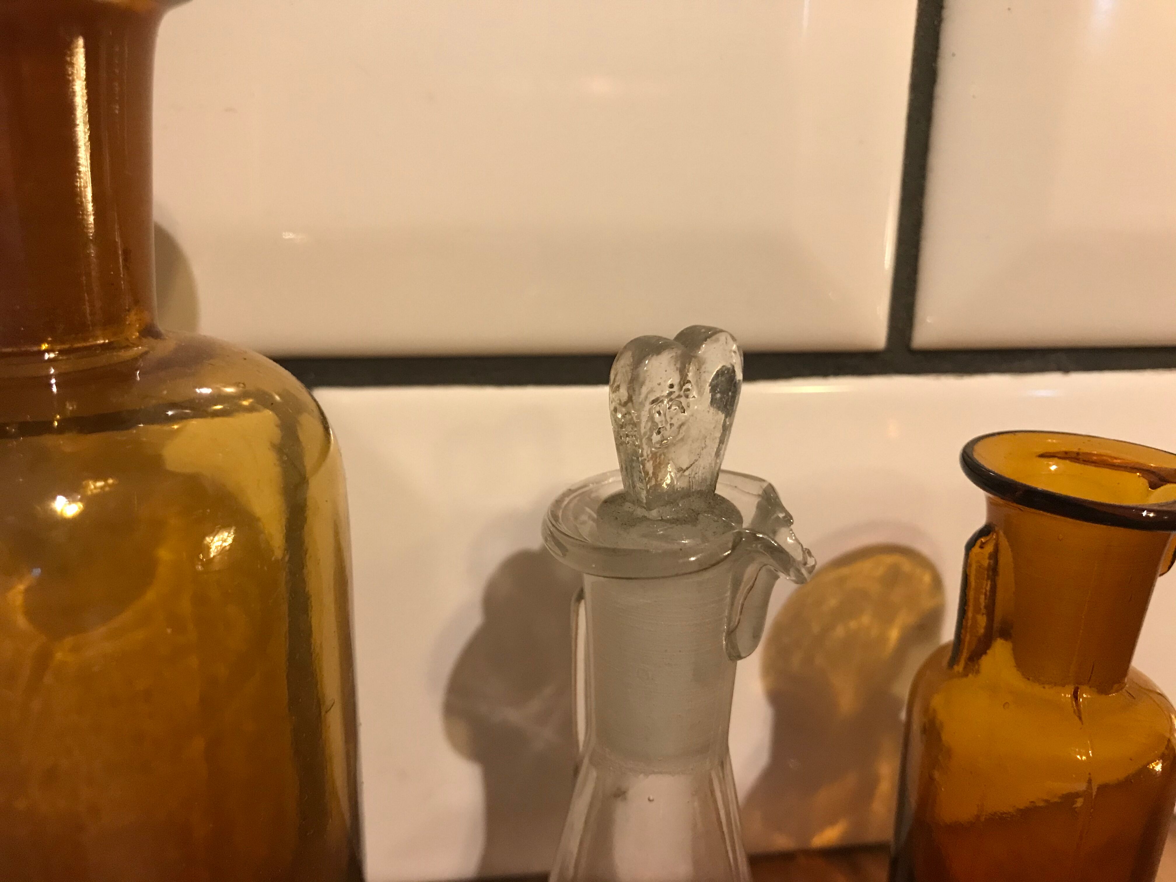 Lot of 3 vials of apothecary