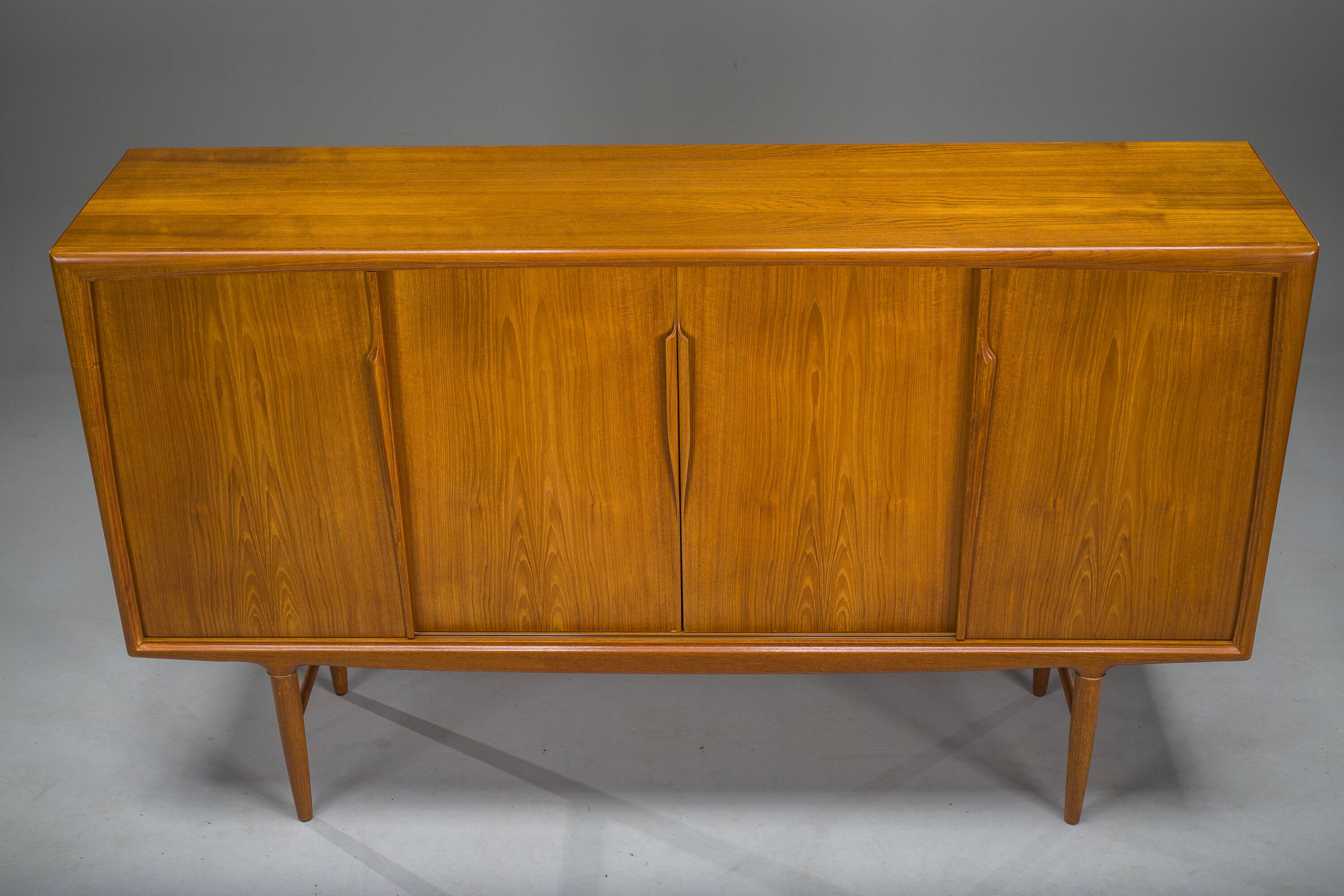 Highboard Cabinet attributed to Axel Christensen for Aco Møbler, 1960s