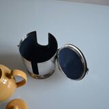 Insulated ceramic teapot with metal and felt 0.5 liters