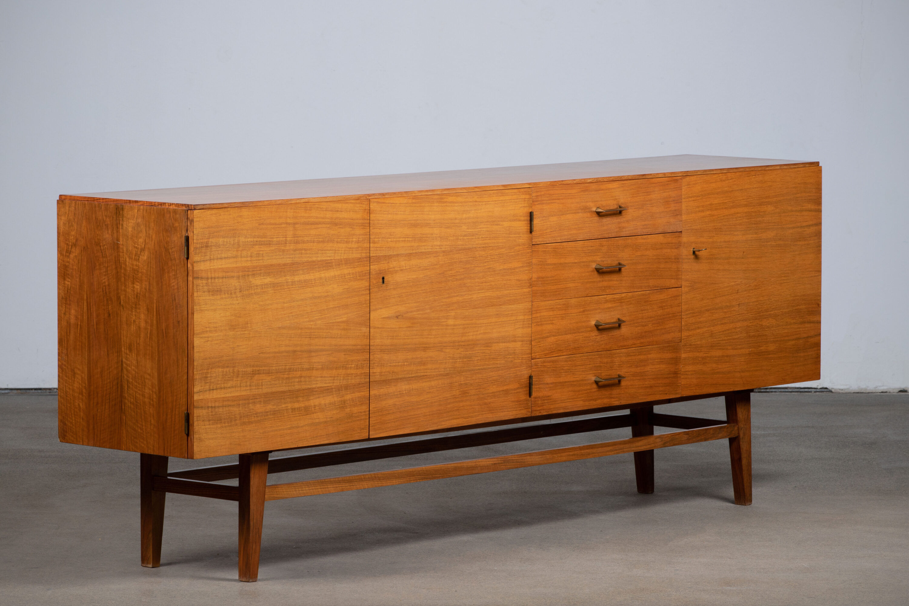 Vintage scandinavian sideboard – 230 cm