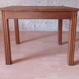 Art Deco desk or side table from the 1930s, vintage, solid wood