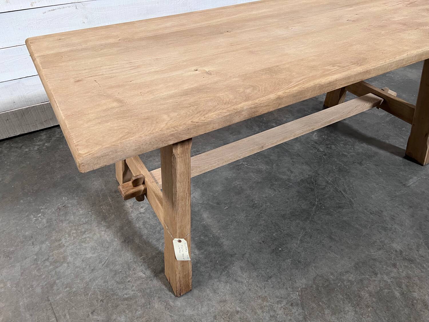 Faded oak table