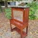 Bonheur Du Jour in Mahogany from the Empire Period, Early 19th Century