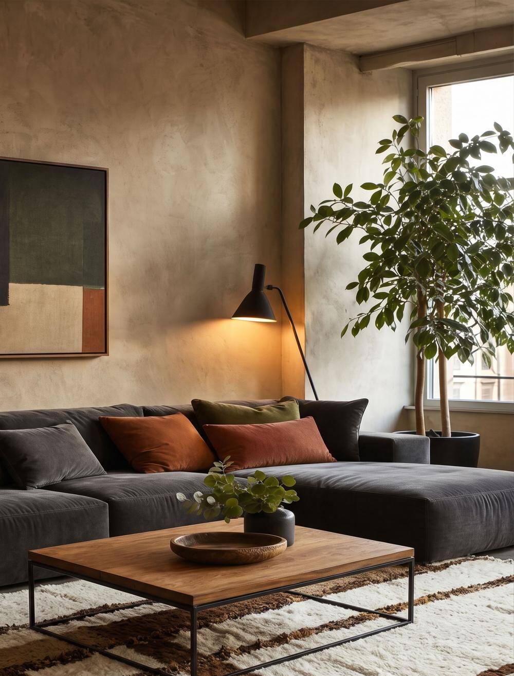 Contemporary Berber Rug - 313 x 242 cm