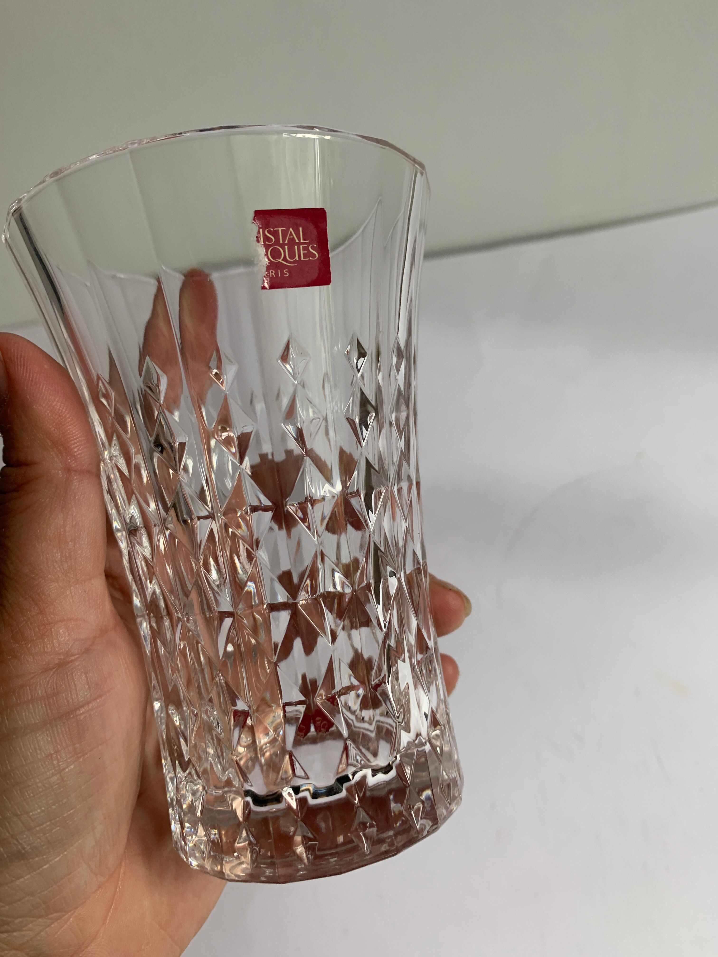 Arques crystal vase