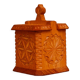 Carved wooden salt box, Savoie, Queyras