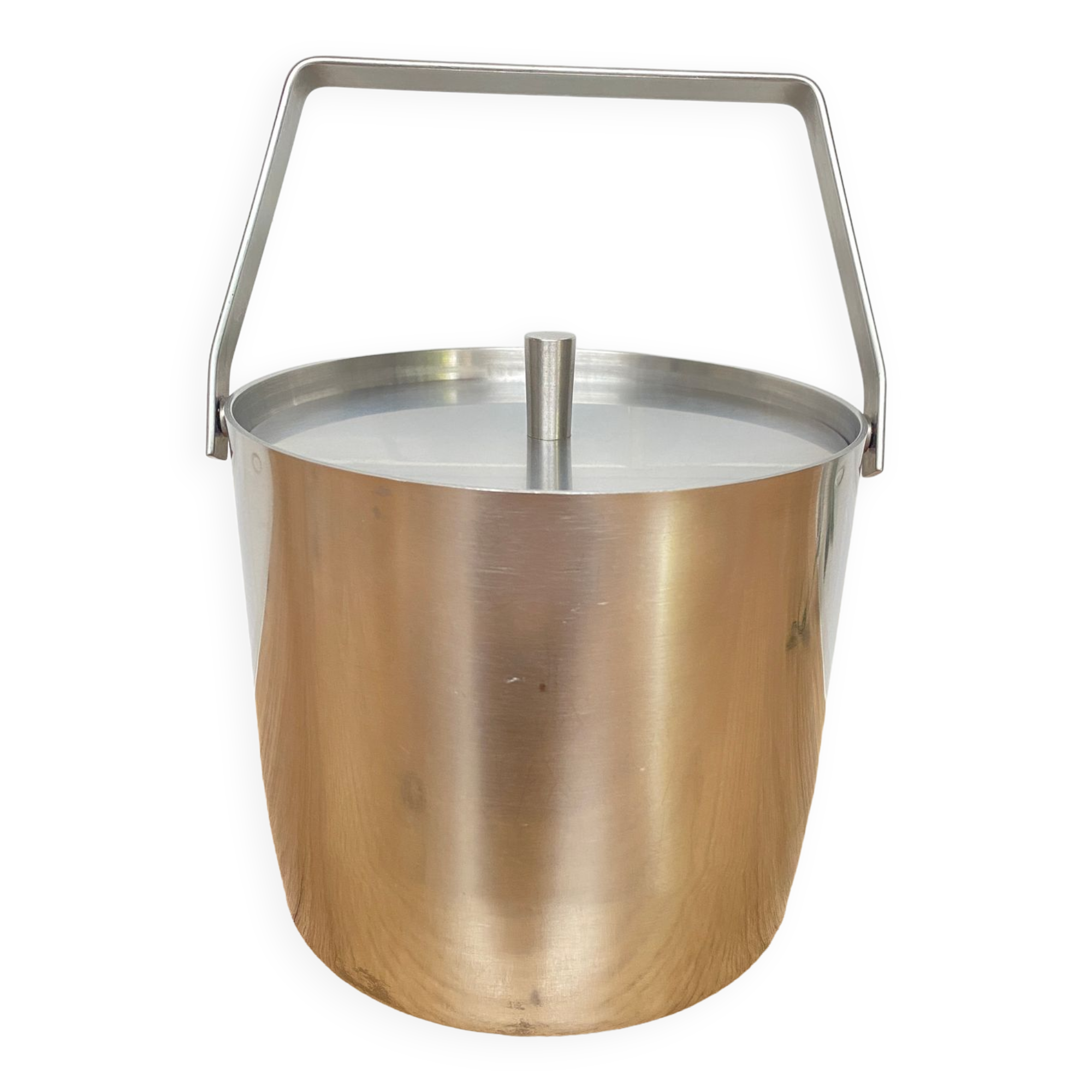 Stainless steel ice bucket