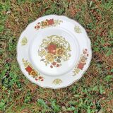 Digoin Sarreguemines dinner plate