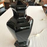 Black ceramic lamp