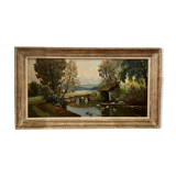 Impressionist painting by Barjety
