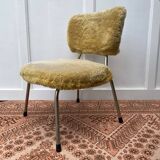 Chaise "moumoute" enfant années 60-70