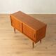 Elegant sideboard from the 1960s, minimalistic with practical storage space