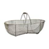 Metal fishing basket