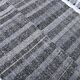 black blue kilim rug 140x210 cm, small kilim rug from turkey, wool kilim