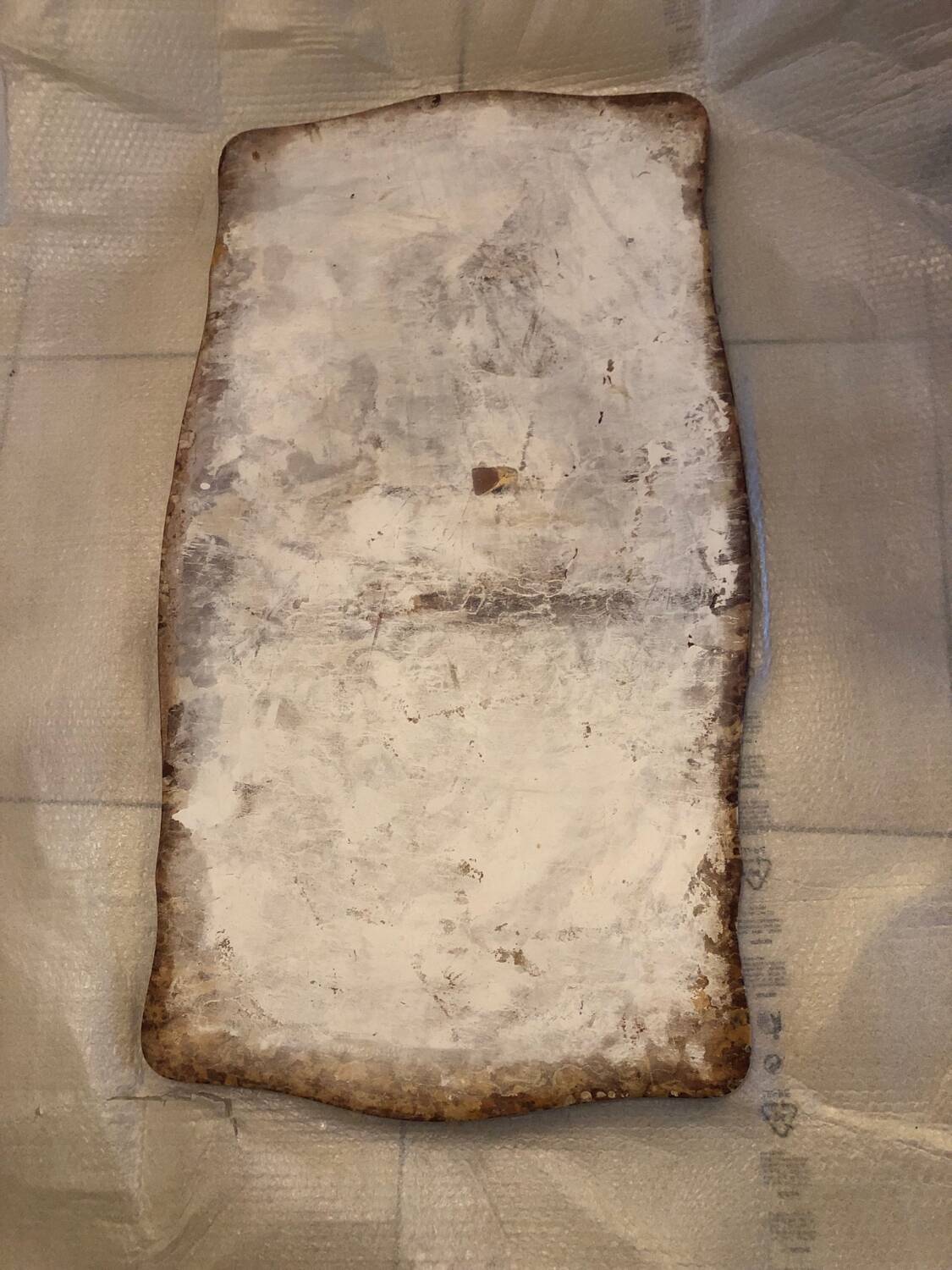 Pink marble coffee table